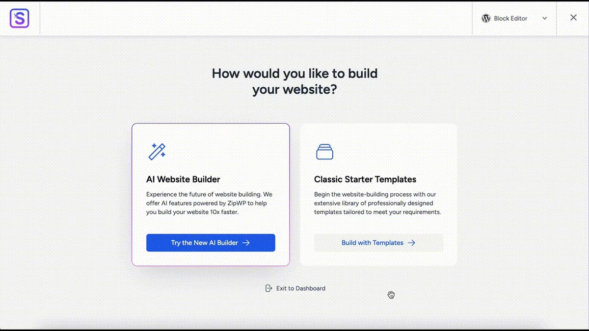 Starter Templates – AI-Powered Templates for Elementor & Gutenberg ekran görüntüsü 1