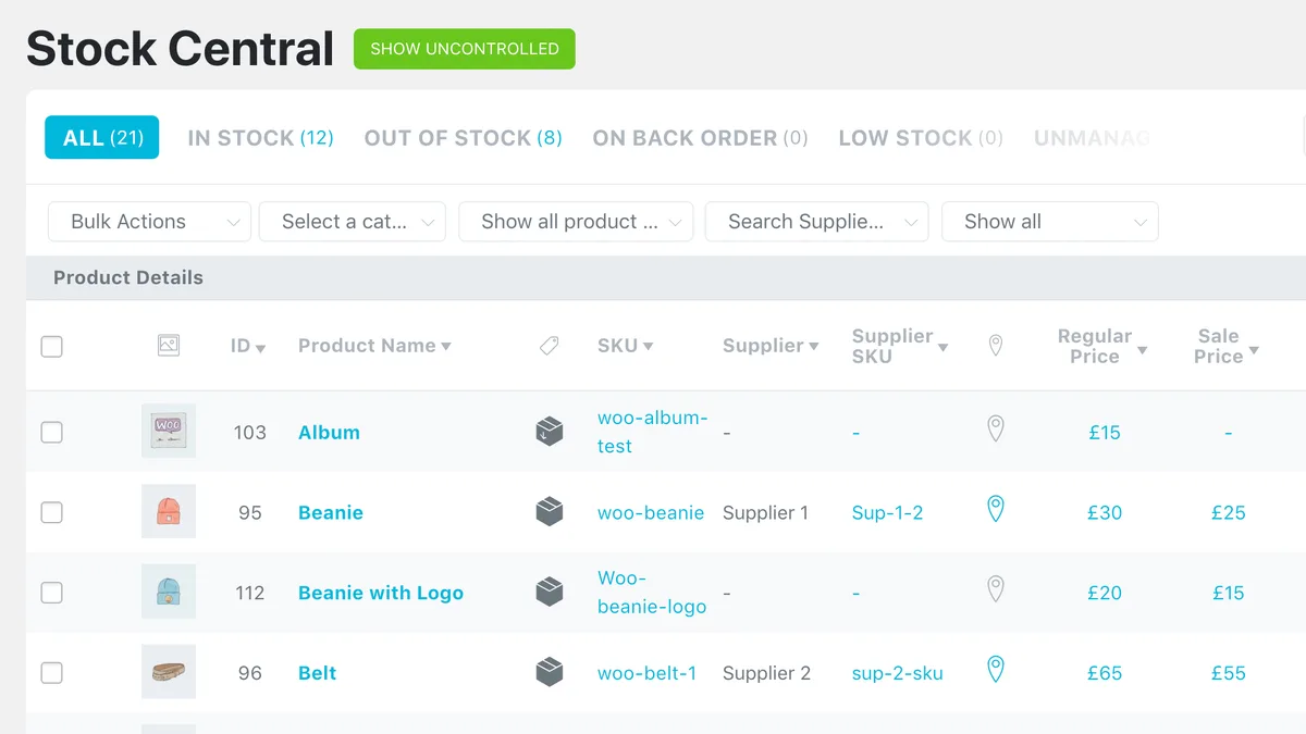 ATUM WooCommerce Inventory Management and Stock Tracking ekran görüntüsü 4