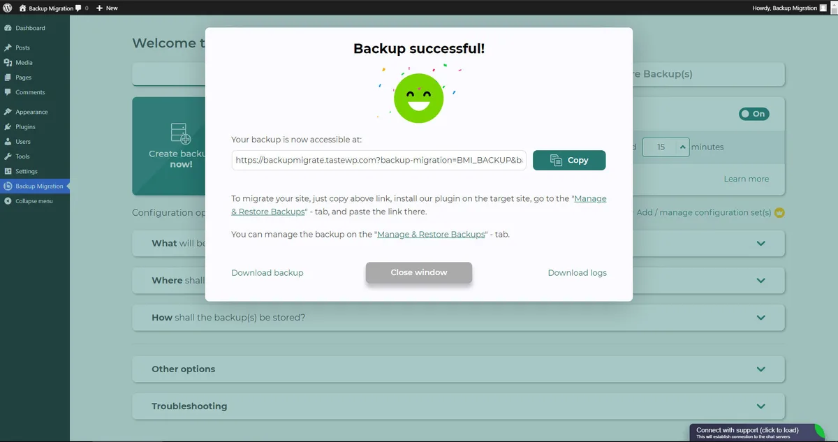 Backup Migration ekran görüntüsü 4