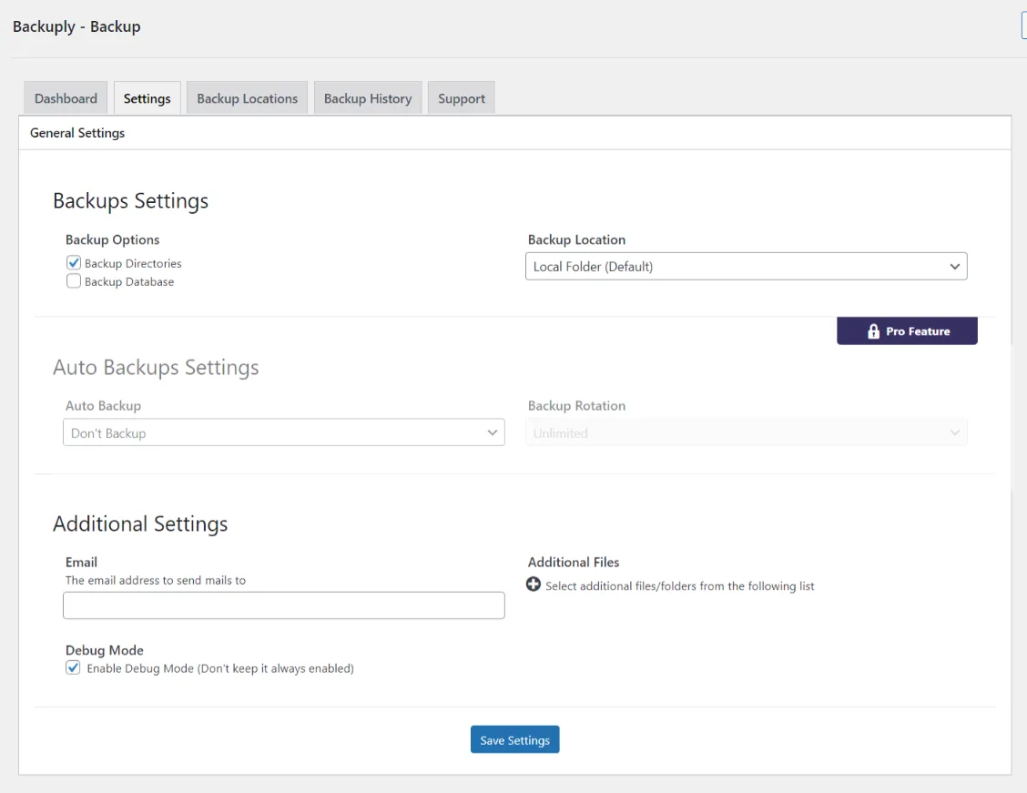 Backuply – Backup, Restore, Migrate and Clone ekran görüntüsü 2