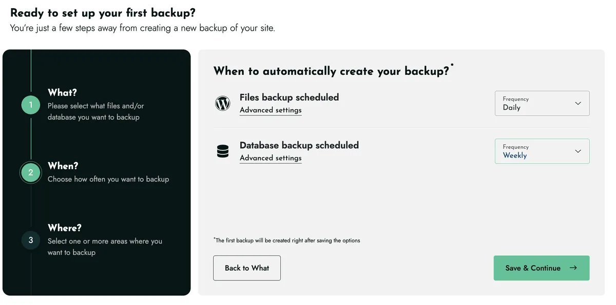 BackWPup – WordPress Backup & Restore Plugin ekran görüntüsü 2