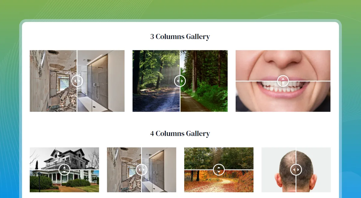Ultimate Before After Image Slider & Gallery – BEAF ekran görüntüsü 3