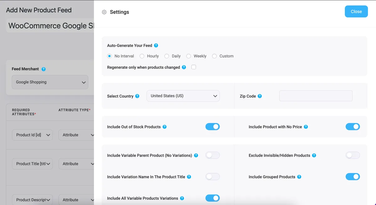 Product Feed Manager For WooCommerce – Sell on 200+ Online Marketplaces ekran görüntüsü 4