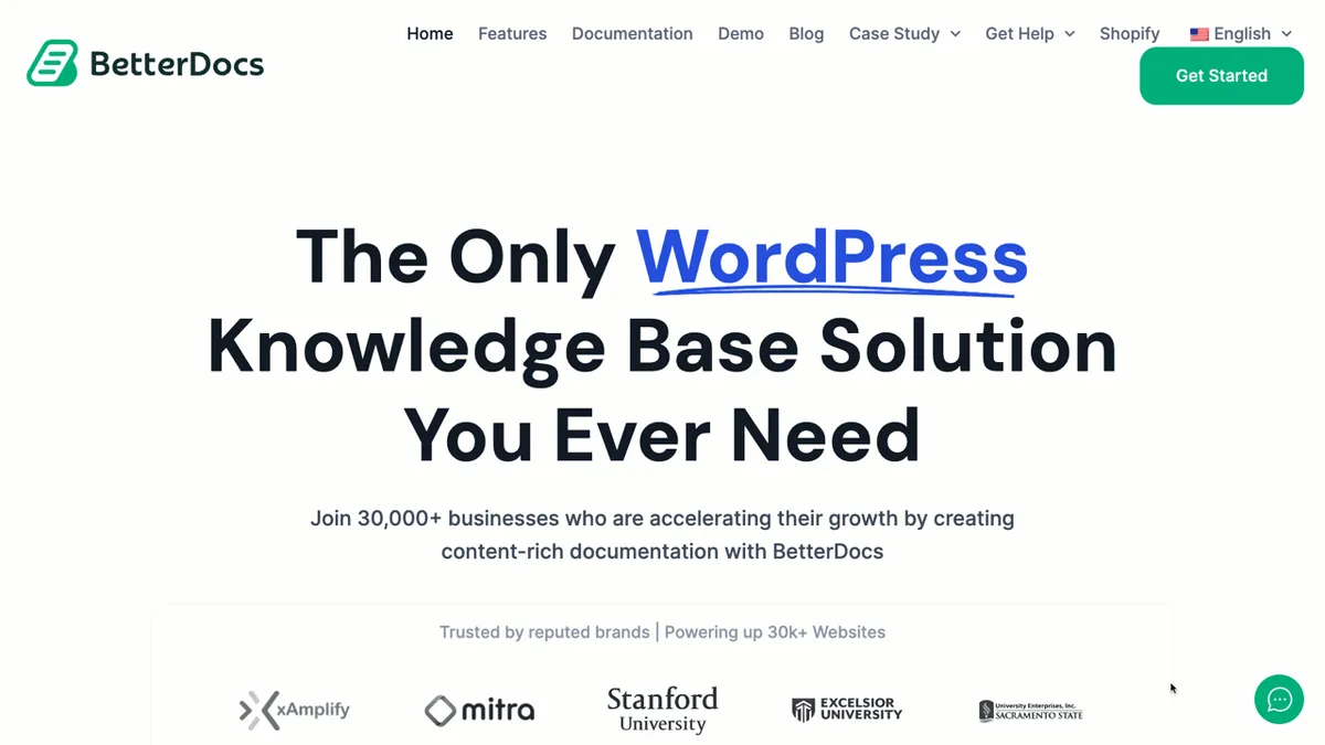 BetterDocs – AI Documentation, Knowledge Base, Docs, Wikis, FAQ with Chatbot ekran görüntüsü 4