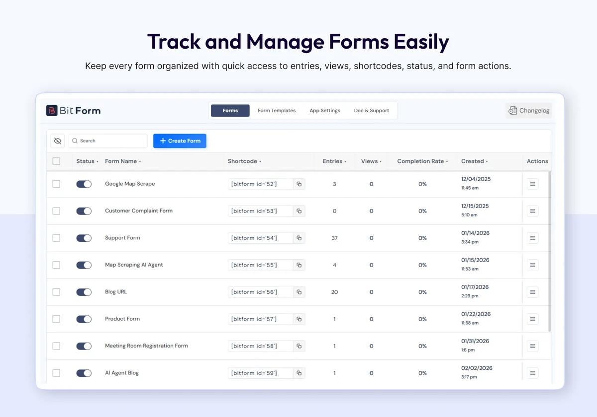 Bit Form – Contact Form, Payment Forms, Multi Step Forms, Calculator & Custom Form Builder ekran görüntüsü 4