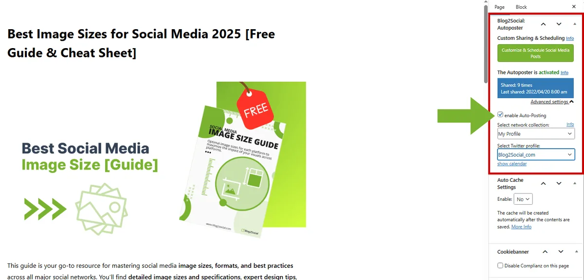 Blog2Social: Social Media Auto Post & Scheduler ekran görüntüsü 1
