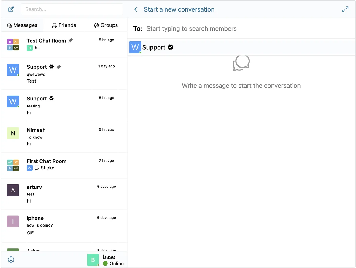 Better Messages – Chat Rooms, Group Chat, Private Messages & AI Chat Bots ekran görüntüsü 4