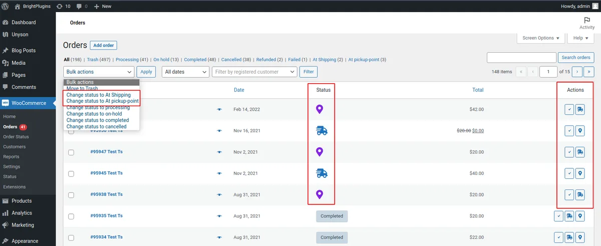 Custom Order Status Manager for WooCommerce ekran görüntüsü 2
