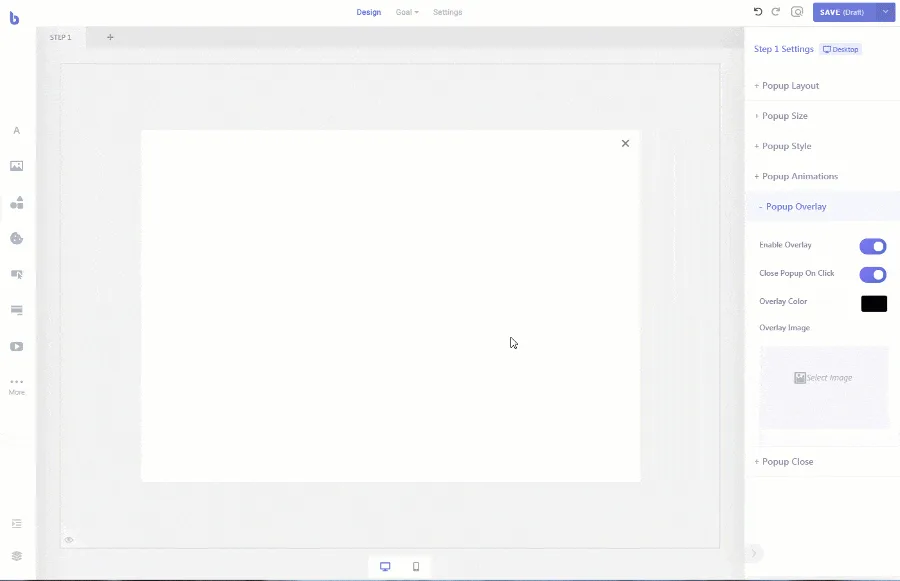 Brave – Create Popup, Optins, Lead Generation, Survey, Sticky Elements & Interactive Content ekran görüntüsü 1