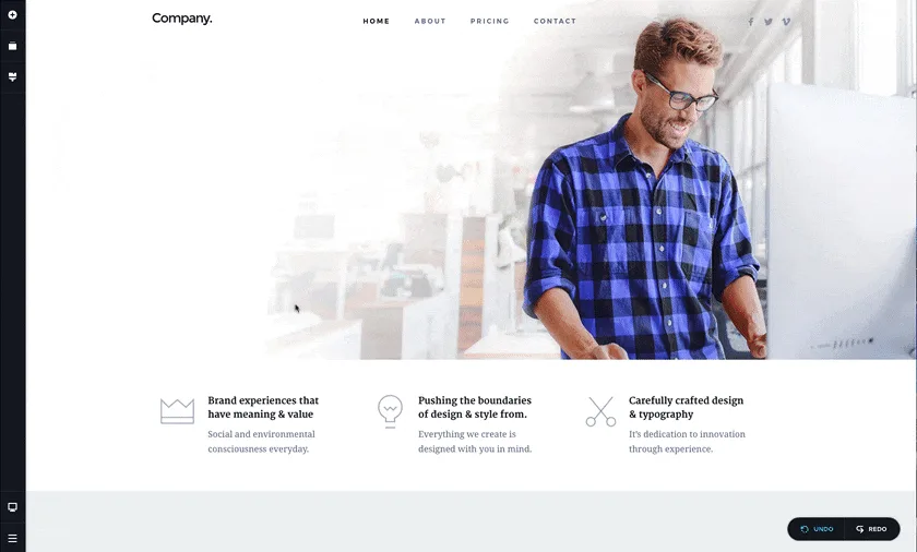 Brizy – Page Builder ekran görüntüsü 1