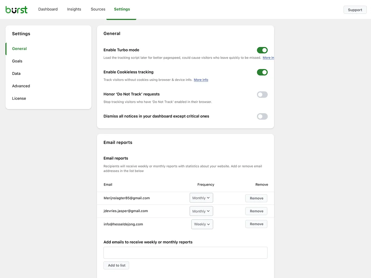 Burst Statistics – Simple WordPress Analytics (Google Analytics Alternative) ekran görüntüsü 4