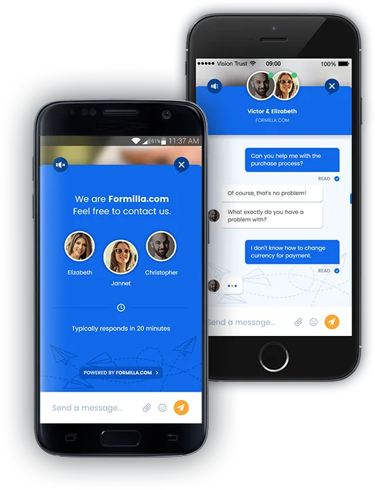 Buttonizer – Live Chat, AI Chatbot, Call, Chat, Contact Button ekran görüntüsü 1