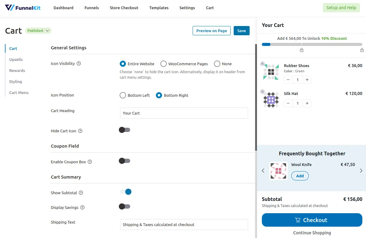 Sliding Cart for WooCommerce by FunnelKit – Skip Cart & Reach WooCommerce Checkout Faster ekran görüntüsü 4