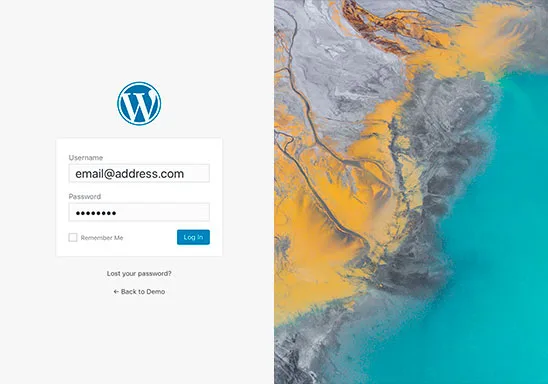 Custom Login Page Customizer ekran görüntüsü 1