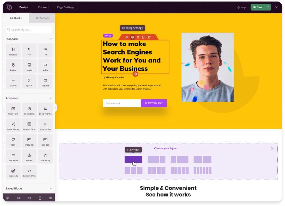 Website Builder by SeedProd — Theme Builder, Landing Page Builder, Coming Soon Page, Maintenance Mode ekran görüntüsü 1