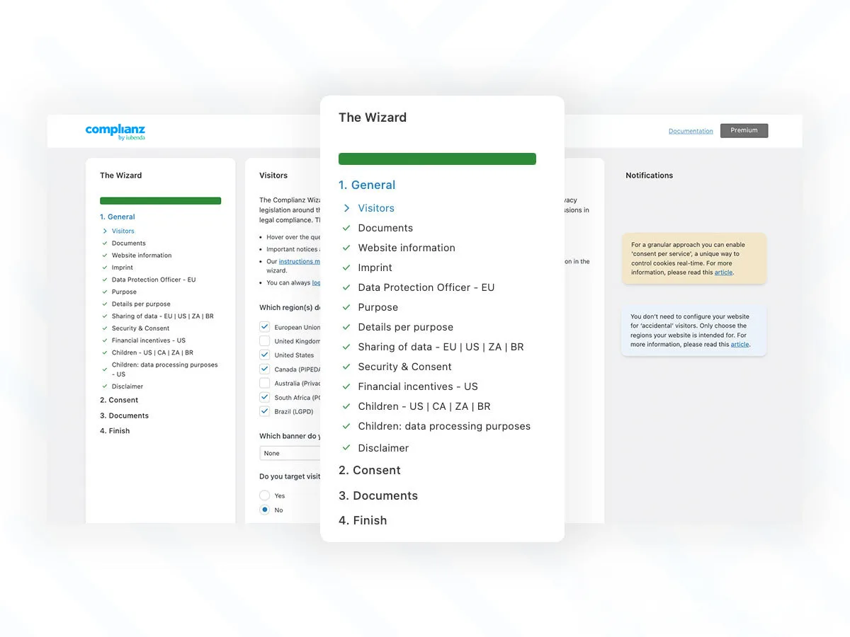 Complianz – GDPR/CCPA Cookie Consent ekran görüntüsü 2