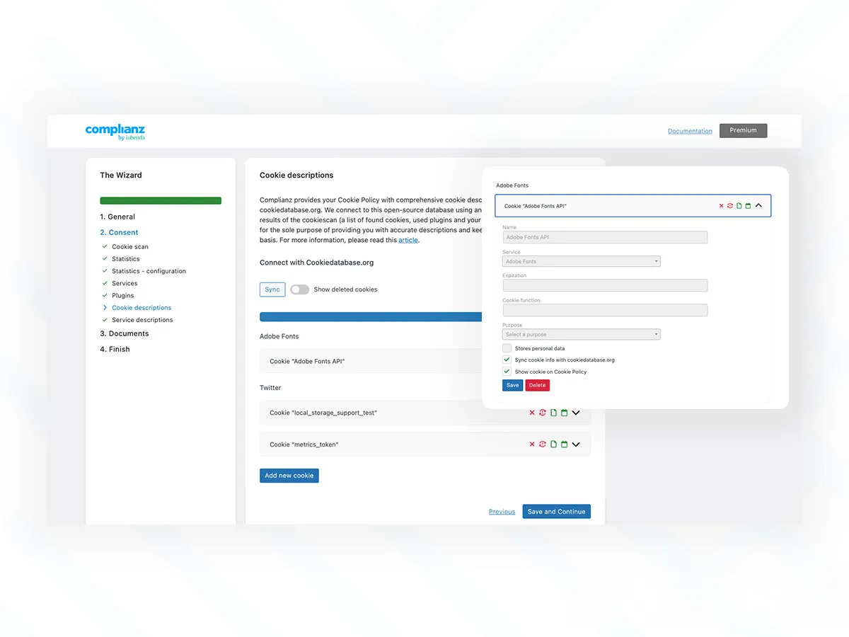 Complianz – GDPR/CCPA Cookie Consent ekran görüntüsü 3