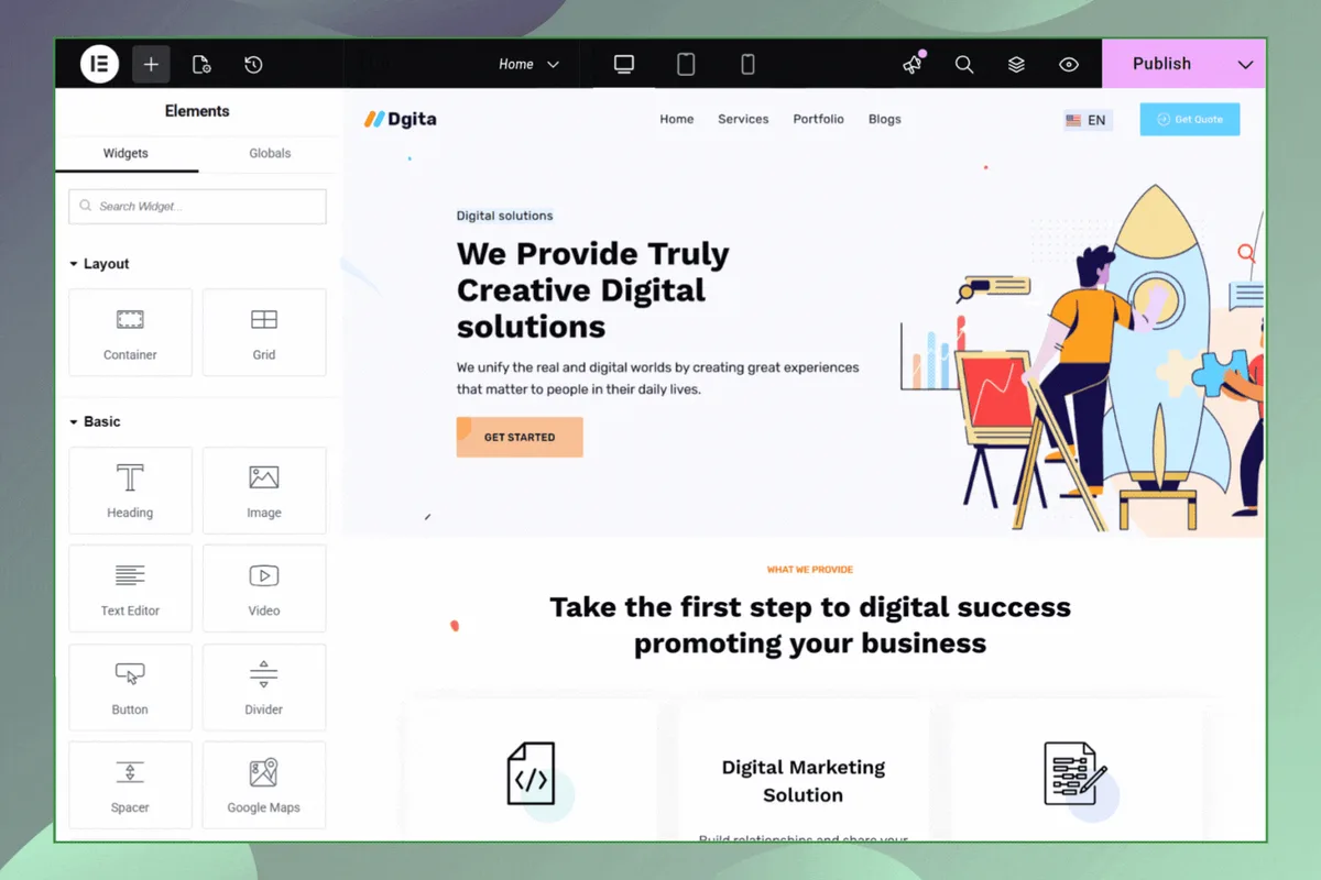Connect Polylang for Elementor ekran görüntüsü 2