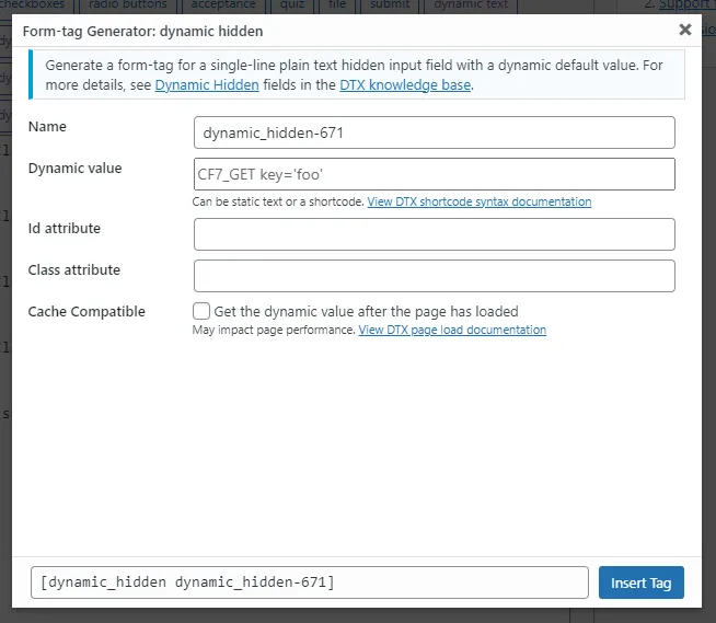DTX – Dynamic Text Extension for Contact Form 7 ekran görüntüsü 3