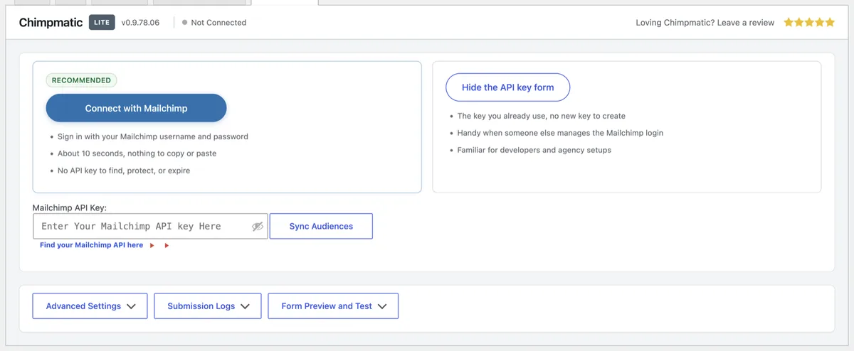 Connect Contact Form 7 to Mailchimp, Brevo, MailerLite & Klaviyo ekran görüntüsü 2