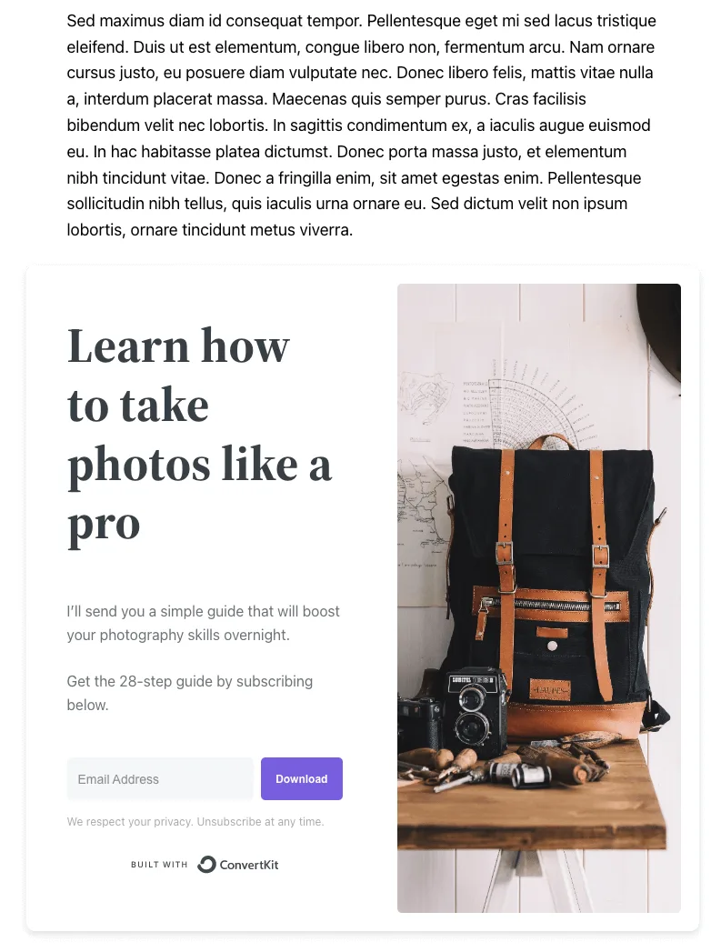 Kit (formerly ConvertKit) – Email Newsletter, Email Marketing, Membership, Subscribers and Landing Pages ekran görüntüsü 3