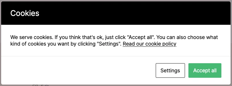 Cookies and Content Security Policy ekran görüntüsü 1