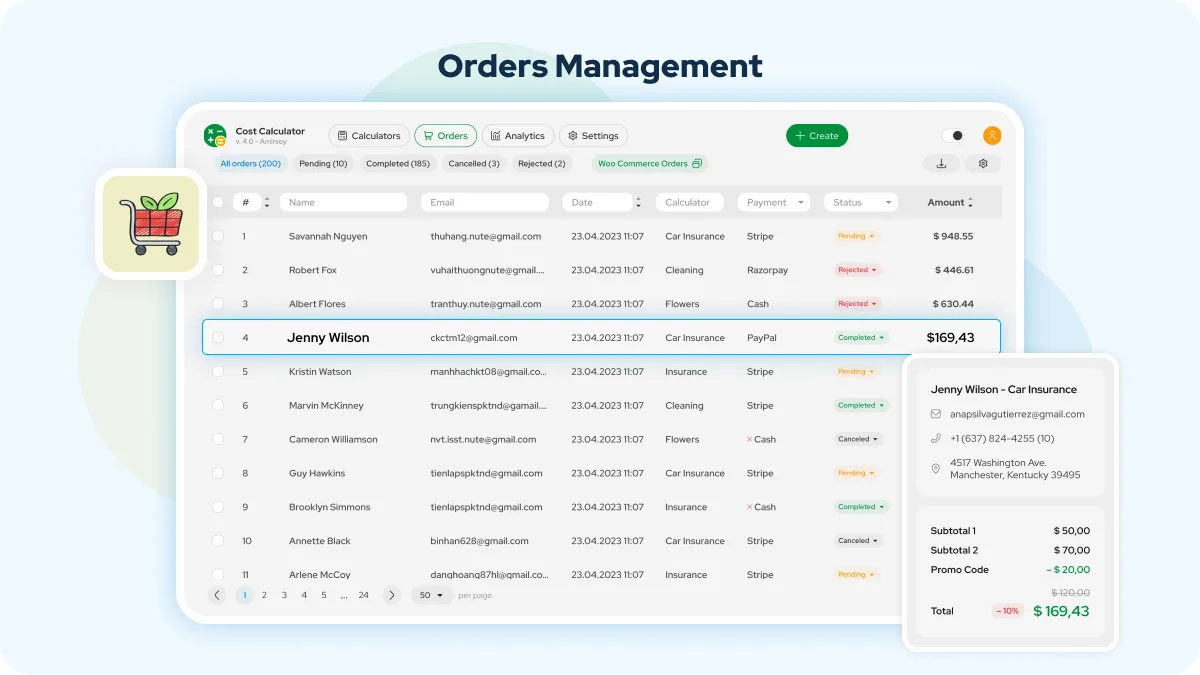 Cost Calculator Builder ekran görüntüsü 3