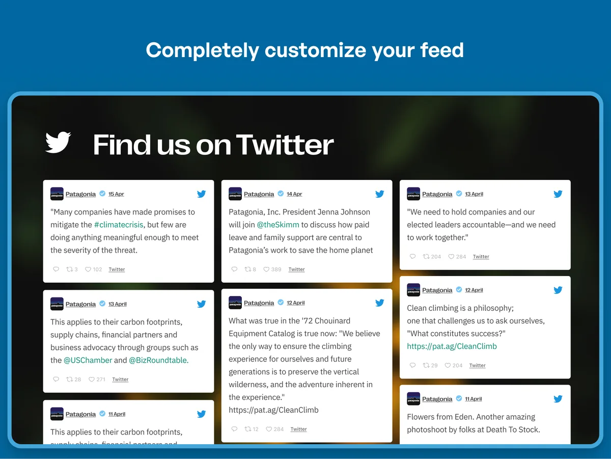Custom Twitter Feeds – A Tweets Widget or X Feed Widget ekran görüntüsü 1