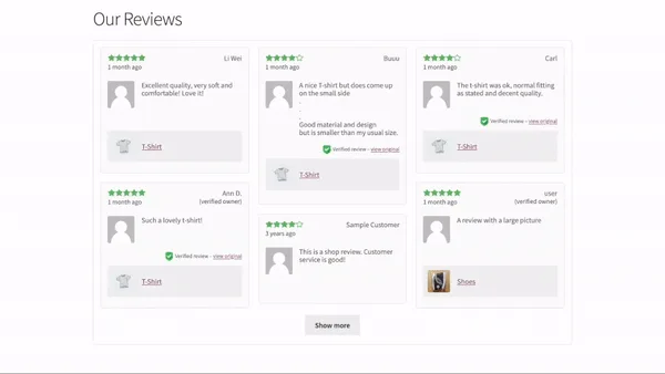 Customer Reviews for WooCommerce ekran görüntüsü 2