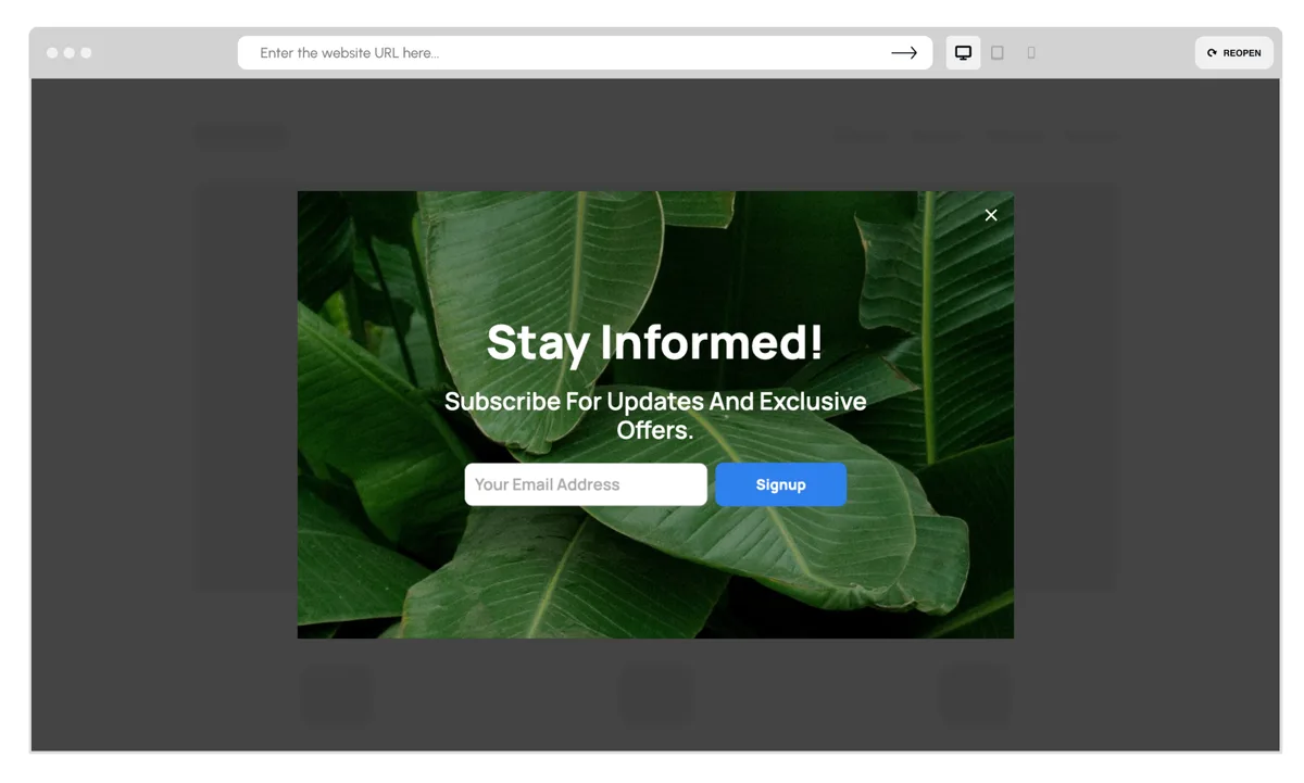 Depicter — Popup & Slider Builder ekran görüntüsü 1