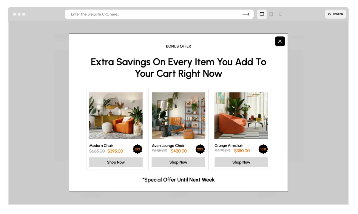 Depicter — Popup & Slider Builder ekran görüntüsü 2