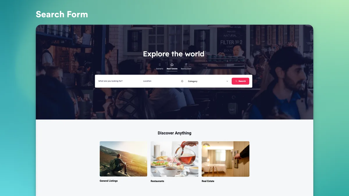 Directorist: AI-Powered Business Directory, Listings & Classified Ads ekran görüntüsü 1