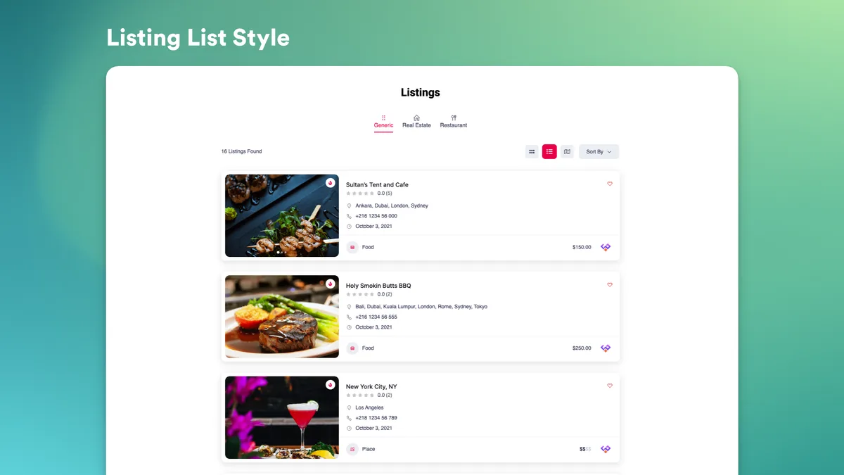 Directorist: AI-Powered Business Directory, Listings & Classified Ads ekran görüntüsü 3