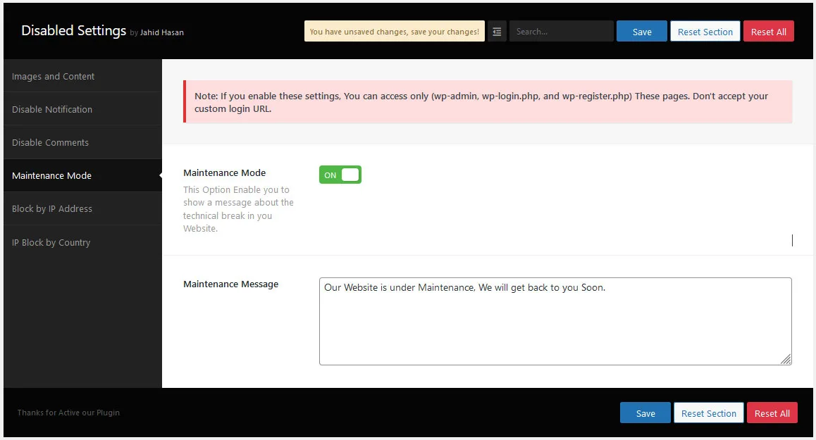Disabled Source, Disabled Right Click and Content Protection ekran görüntüsü 4