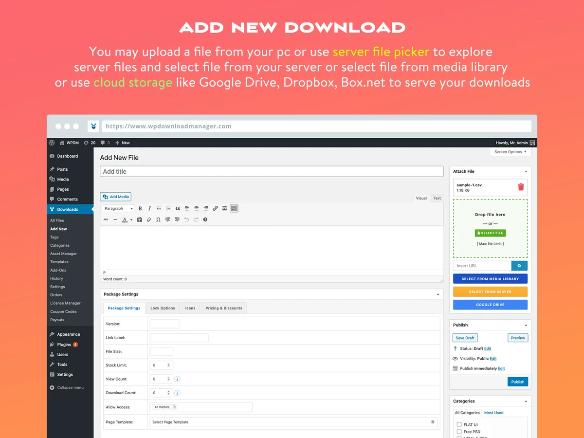 Download Manager ekran görüntüsü 1