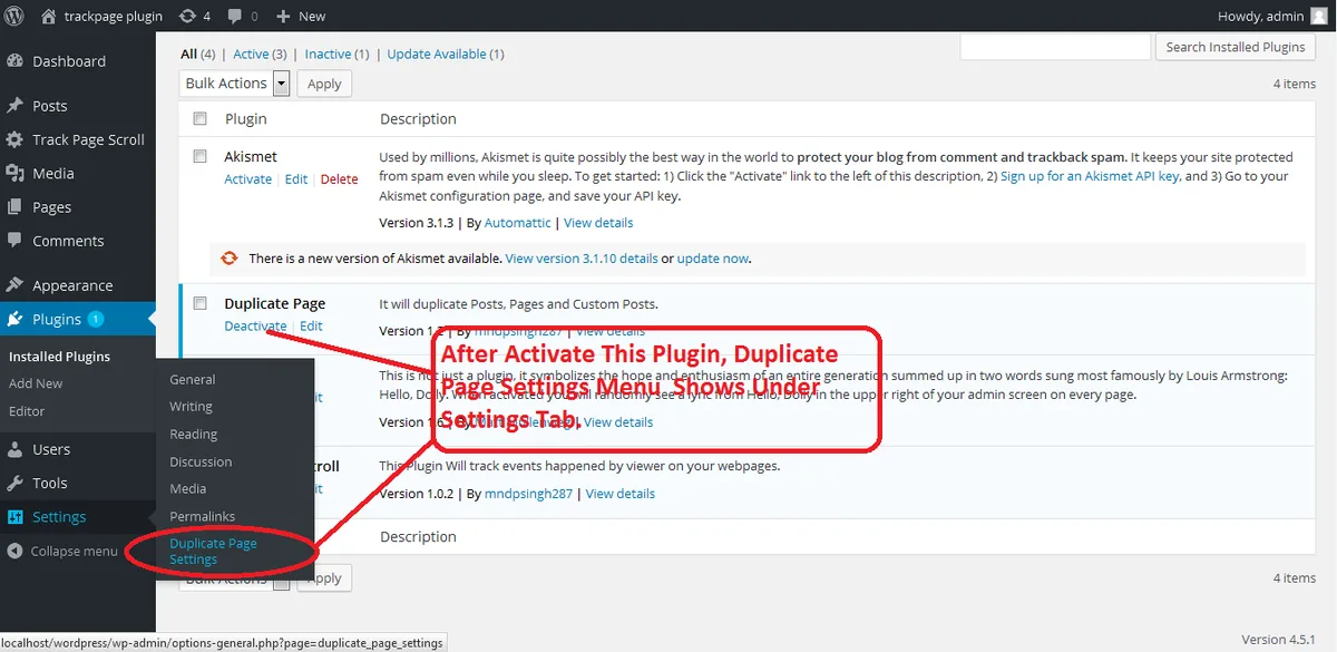 Duplicate Page ekran görüntüsü 1
