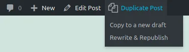Yoast Duplicate Post ekran görüntüsü 4