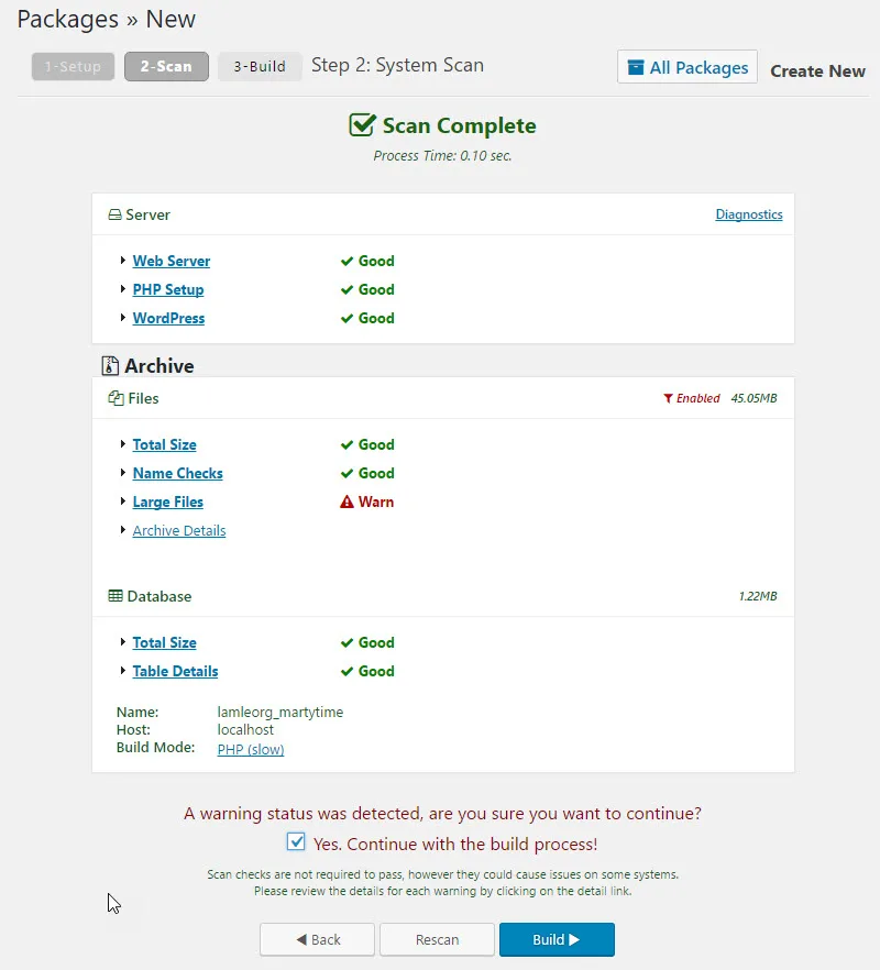 Duplicator – Backups & Migration Plugin – Cloud Backups, Scheduled Backups, & More ekran görüntüsü 3