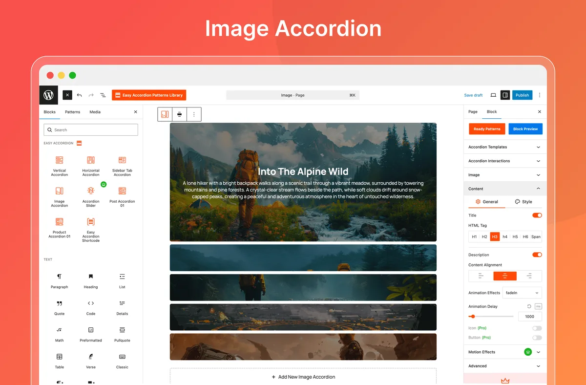 Easy Accordion – AI-Powered FAQ & Accordion Blocks, Product FAQ ekran görüntüsü 4