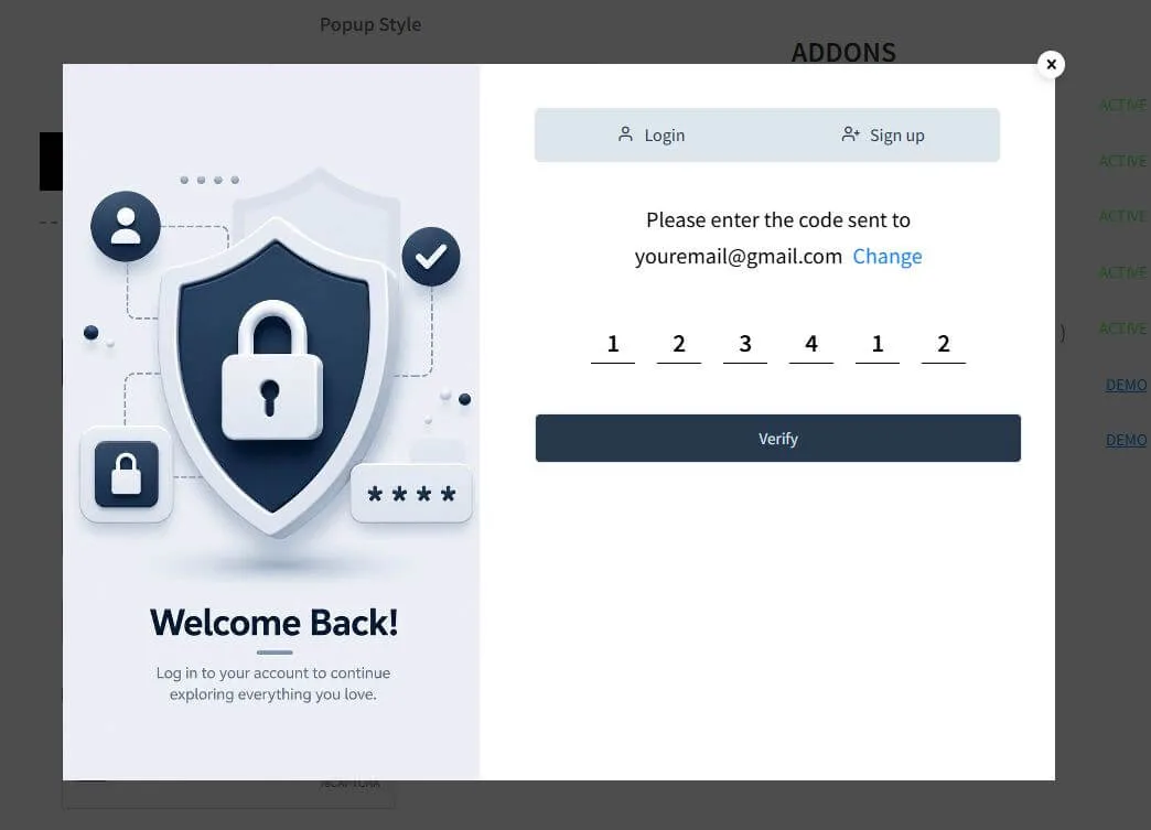Login & Register Forms – Popup, Slider, Profile & WooCommerce ekran görüntüsü 2
