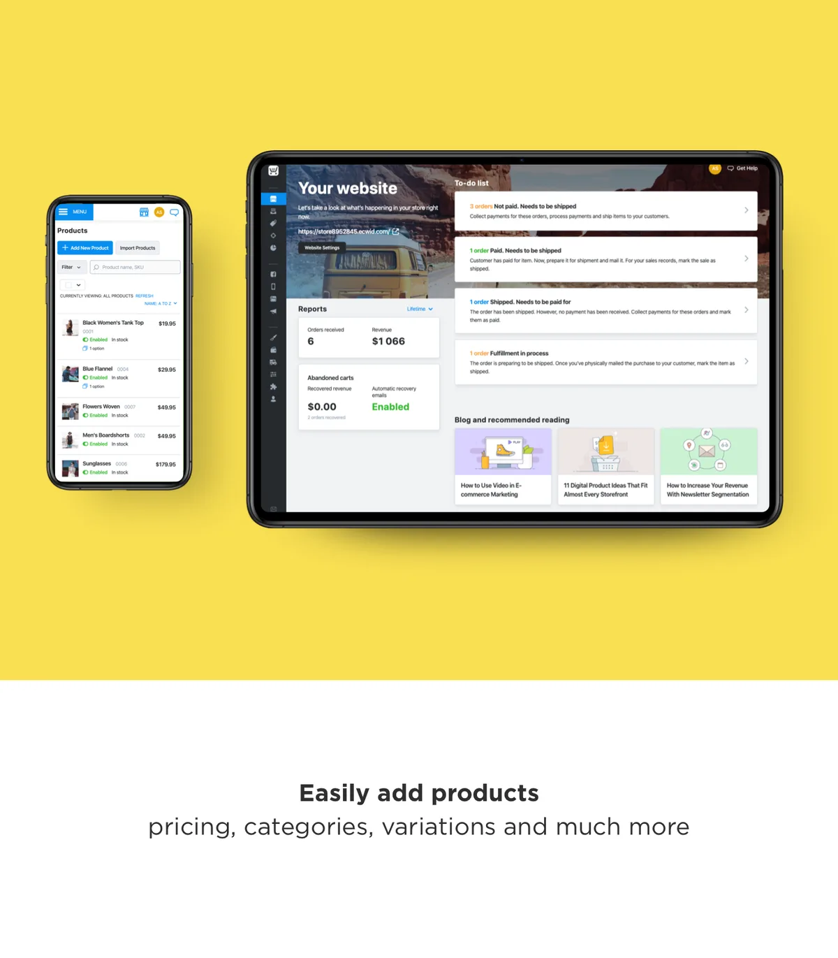 Ecwid by Lightspeed Ecommerce Shopping Cart ekran görüntüsü 2