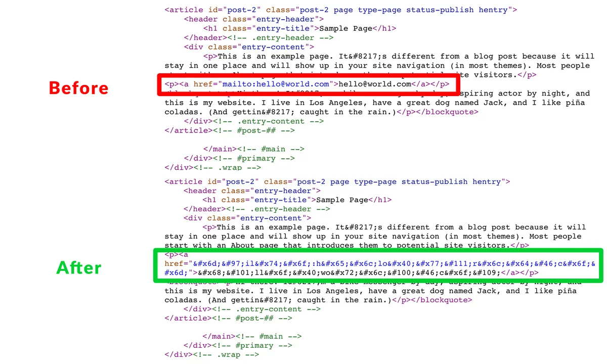Email Address Encoder ekran görüntüsü 2