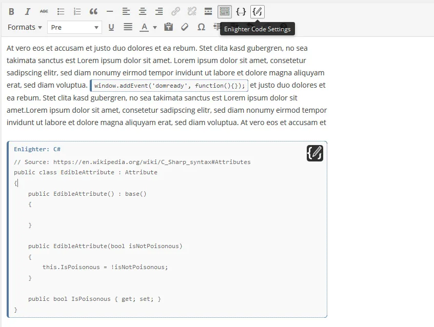 Enlighter – Customizable Syntax Highlighter ekran görüntüsü 2