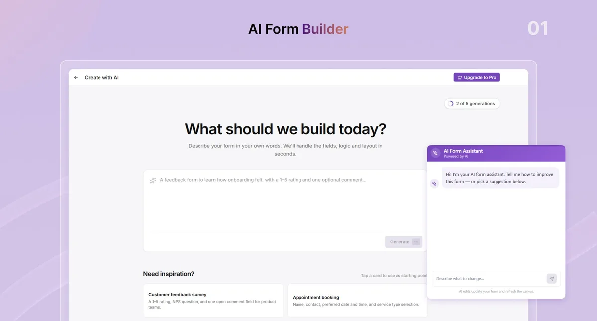 Everest Forms – Contact Form, Payment Form, Quiz, Survey & Custom Form Builder with AI ekran görüntüsü 1