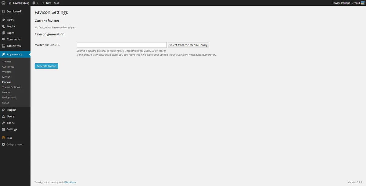 Favicon by RealFaviconGenerator ekran görüntüsü 1