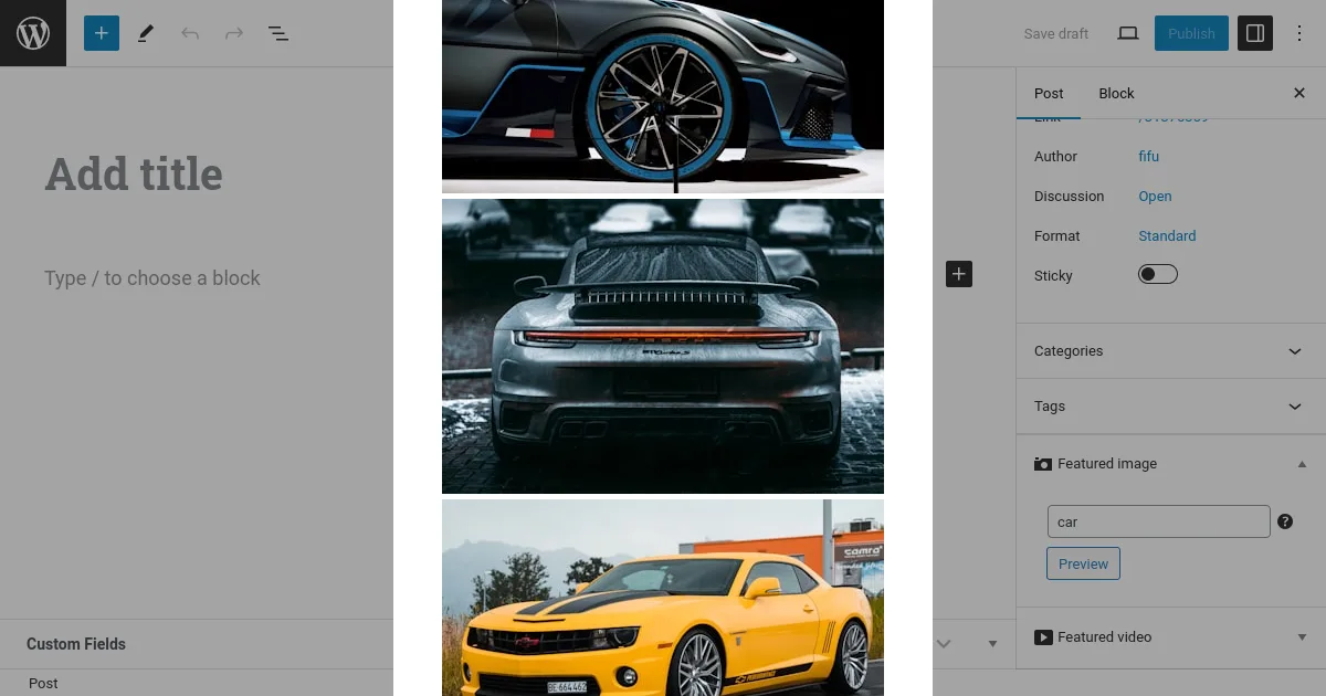 Featured Image from URL (FIFU) ekran görüntüsü 2