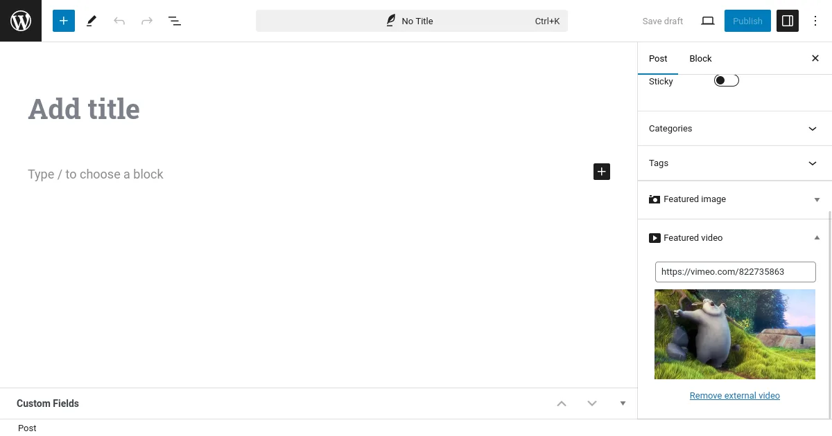 Featured Image from URL (FIFU) ekran görüntüsü 3