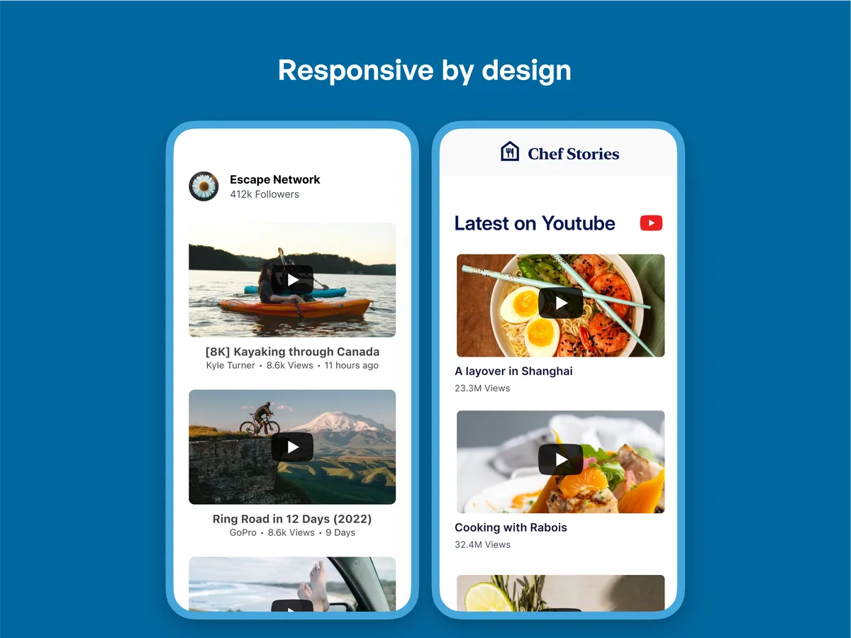 Feeds for YouTube (YouTube video, channel, and gallery plugin) ekran görüntüsü 4