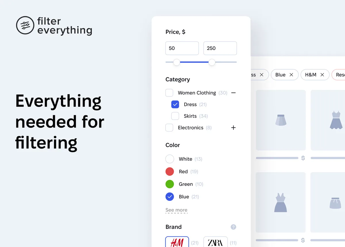 Filter Everything — WordPress & WooCommerce Filters ekran görüntüsü 1