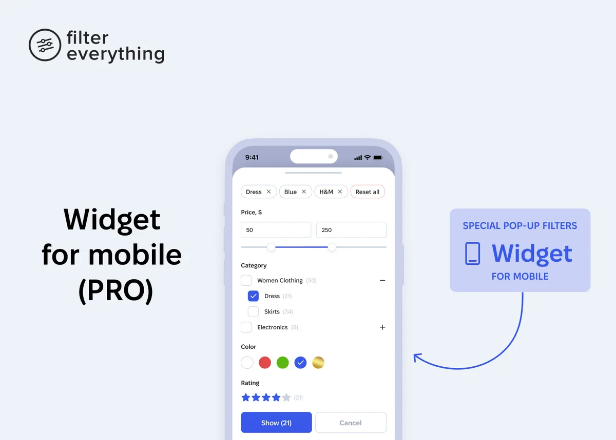 Filter Everything — WordPress & WooCommerce Filters ekran görüntüsü 3